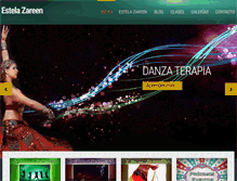 Tablet Screenshot of danza-zareen.com